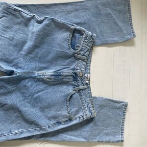 Princess Polly Light Blue Denim Jeans